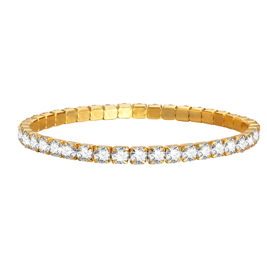 Tennis Bracelet - 18k Gold Plated