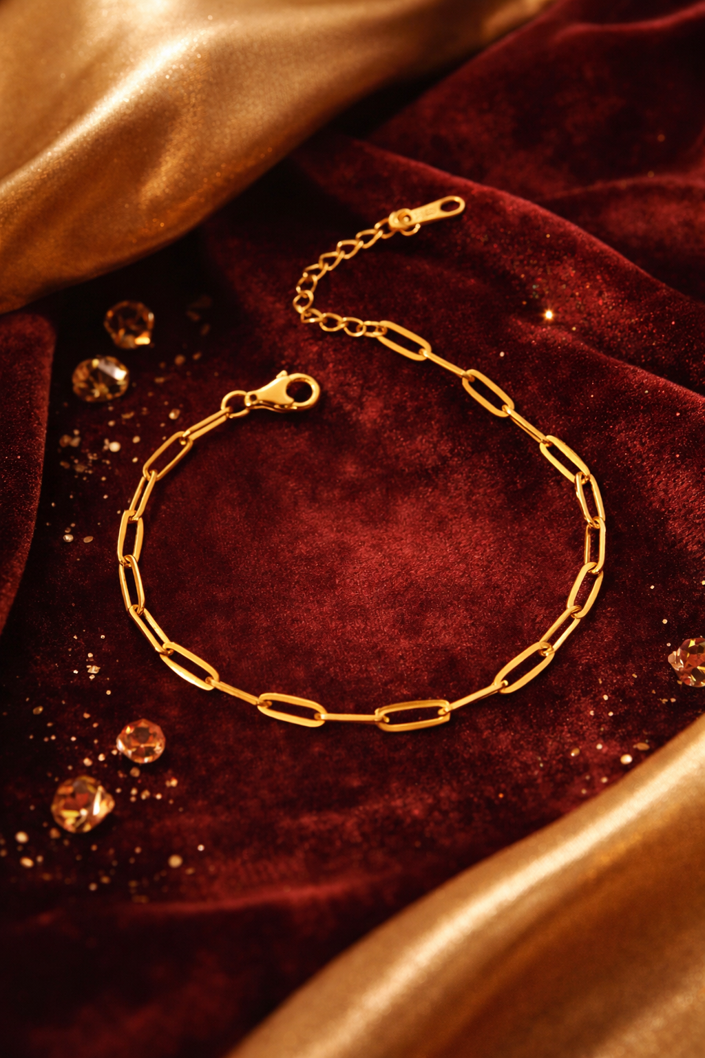 Link Bracelet - 18K Gold Plated