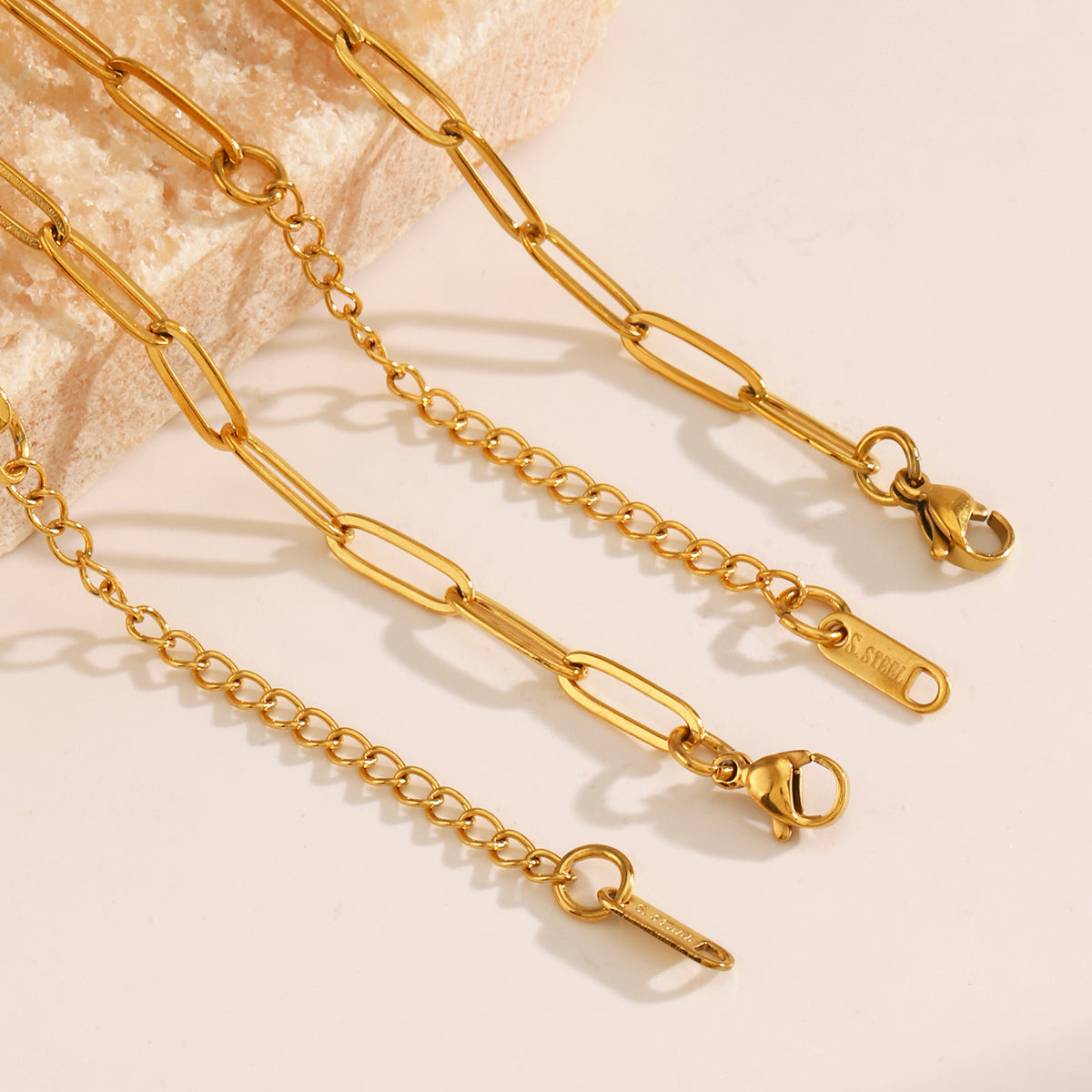 18k Gold Plated Minimalistic Chain - Elyse