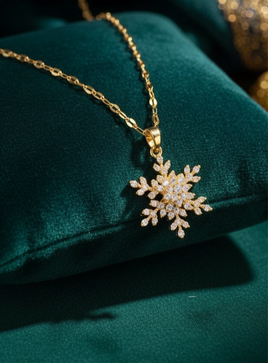 Lilyah Jewelry Gold Plated Zircon Diamond Adjustable Necklace. Stunning and elegant. Gift for her