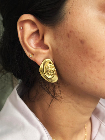 Lilyah Jewelry Gold Plated Earring. Gift Ideas for her.