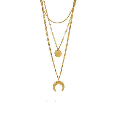 Lilyah Jewelry Gold Plated Necklace. Gift Ideas for her.