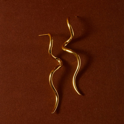 Lilyah Jewelry Gold Plated Earring. Gift Ideas for her.