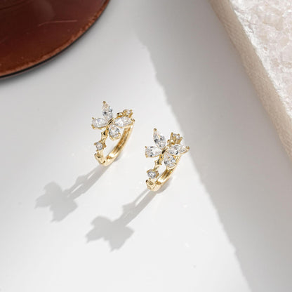Lilyah Jewelry Gold Plated Earring. Gift Ideas for her.