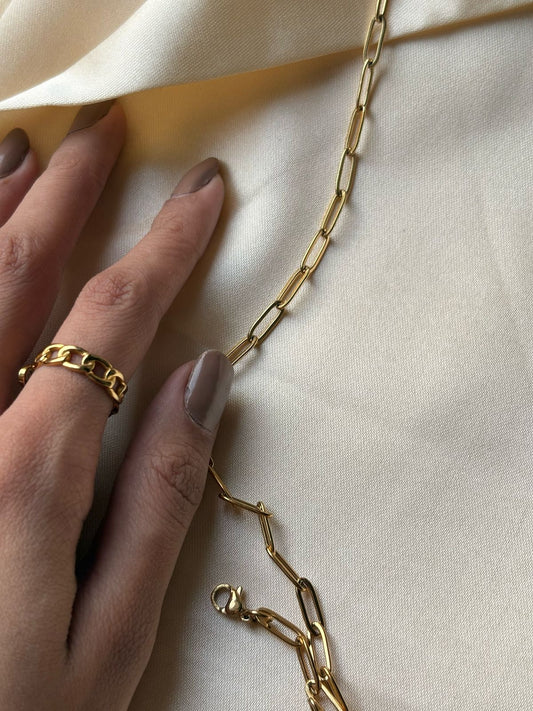 18k Gold Plated Minimalistic Chain - Elyse